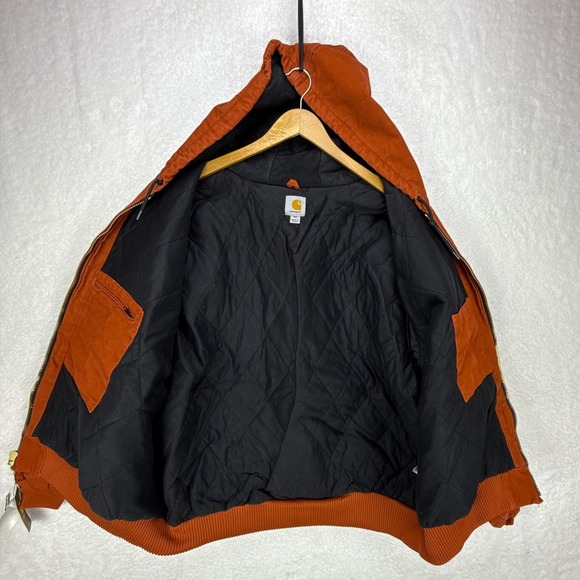 Carhartt Active Jacket Mens 4XL J130 RDO Red Orange NWT NOS - Picture 3 of 12